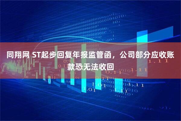 同翔网 ST起步回复年报监管函，公司部分应收账款恐无法收回